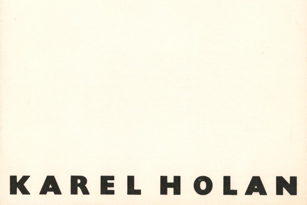 Karel Holan – výstava k&nbsp;90. výročí narození a&nbsp;30. výročí úmrtí – obrazy